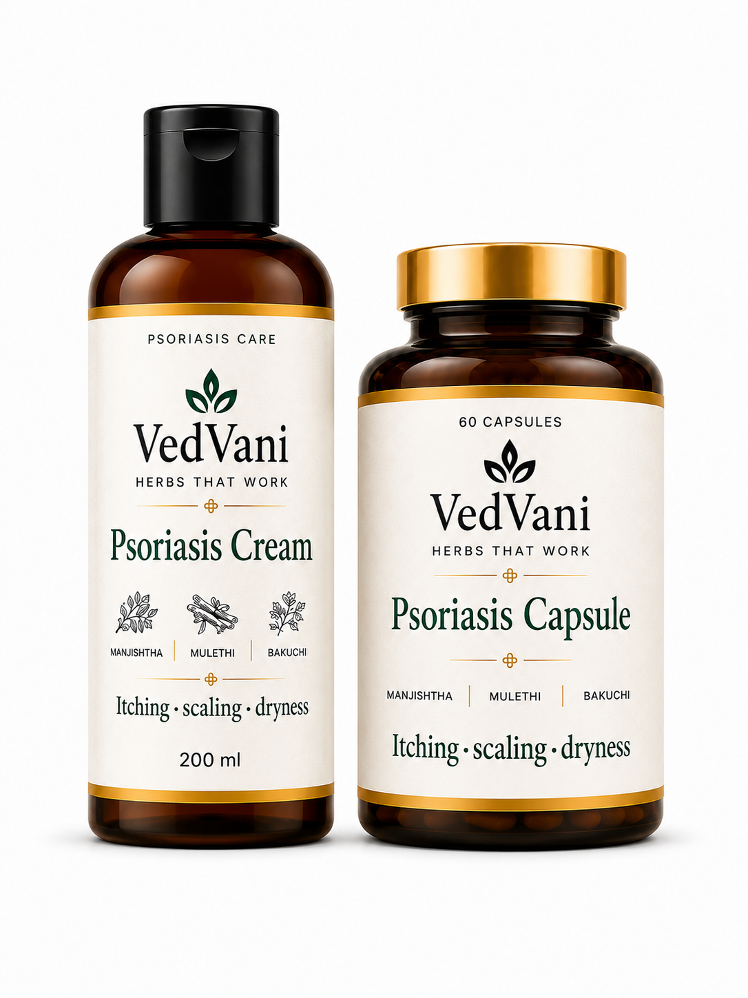 Psoriasis Oil + Capsules (30 days)