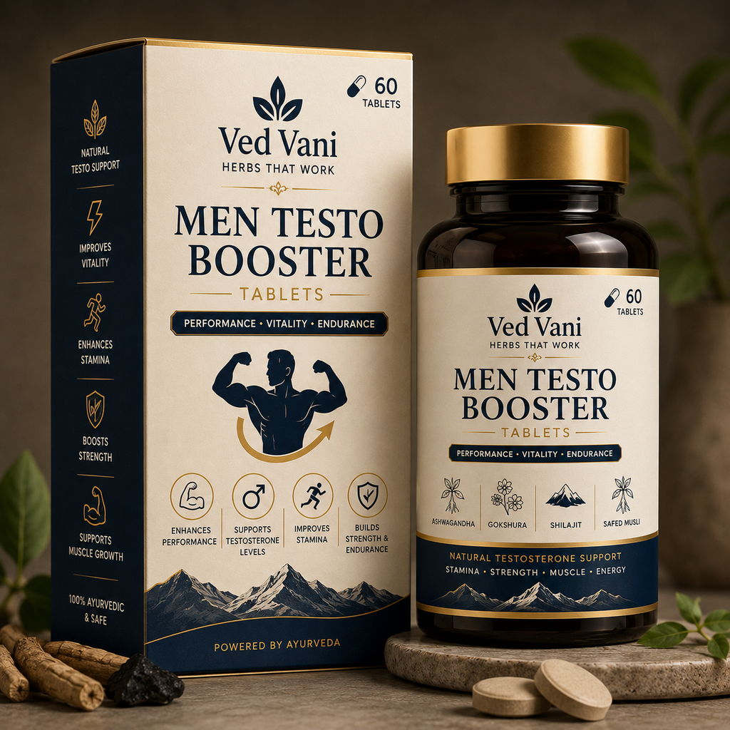 Men's testo booster - stamina and vitality :60 tablets