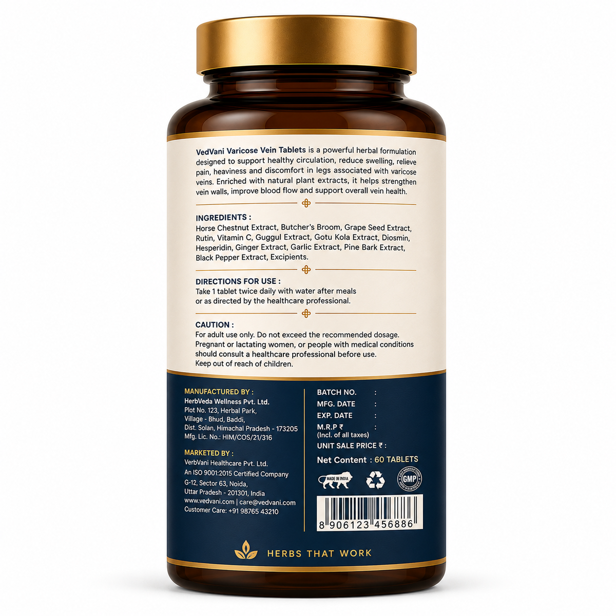 Varicose Vein Relief Capsules