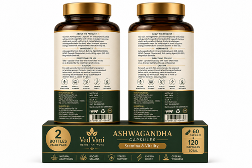 Ashwaghanda Capsule - 60 capsules
